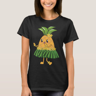 Camiseta Pineapple Lover Hello Summer Vacation Tropical Fru