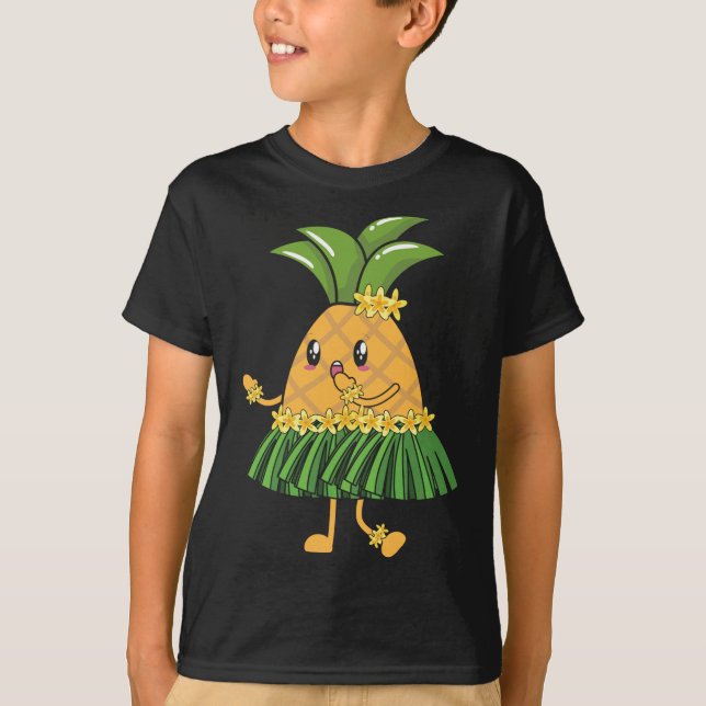Camiseta Pineapple Lover Hello Summer Vacation Tropical Fru (Anverso)