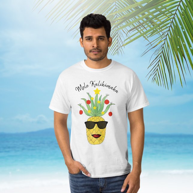 Camiseta Pineapple Mele Kalikimaka (Subido por el creador)
