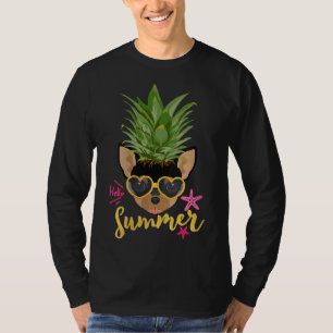 Camiseta Pineapple Para Niños Chicas Chihuahua Hel