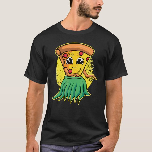 Camiseta Pineapple Pizza Fruit Hawaii Gastronomía Hawaii Ba (Anverso)