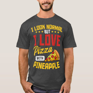 Camiseta Pineapple Pizza Hawaiian Food Snack Lover489
