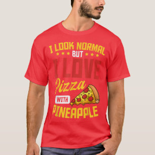 Camiseta Pineapple Pizza Hawaiian Food Snack Lover491