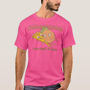 Camiseta Pineapple Pizza piña Amantes de la pizza hawaiana