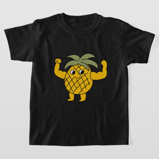 Camiseta Pineapple Posando Gimnasio de Construcción de Cuer (Distribución)