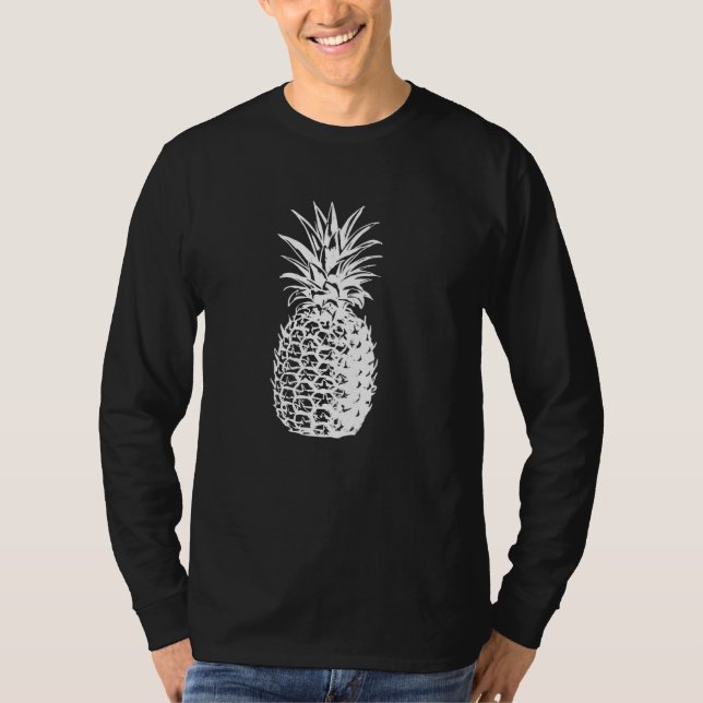 Camiseta PINEAPPLE Sencilla ilustración (Anverso)