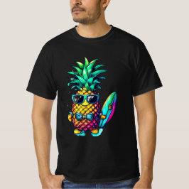 CAMISETA PINEAPPLE THE FRUIT OF FUN AND RELAXATION