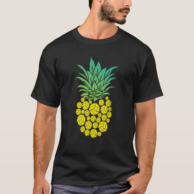 Camiseta Pineapple Volleyball     Fruit Beach Hawaii Hawaii (Anverso)