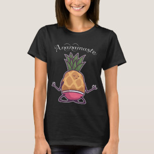 Camiseta pineapple yoga namaste workout