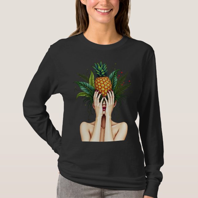Camiseta Pineapples are in my head (Anverso)
