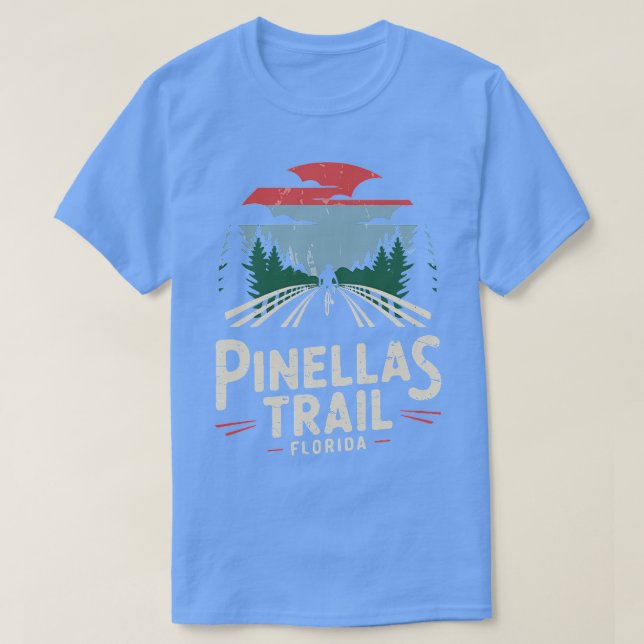 Camiseta Pinellas Trail Florida TShirt (Diseño del anverso)
