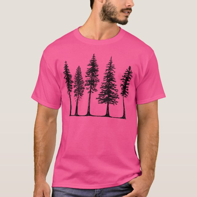 Camiseta Pines Baseball Sleeve (Anverso)