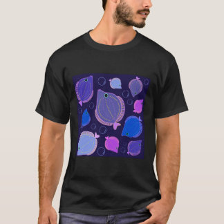 Camiseta Pines En Negro