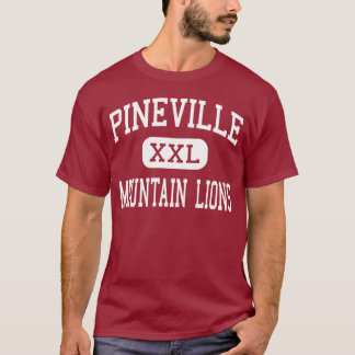 Camiseta Pineville - leones de montaña - alto - Pineville