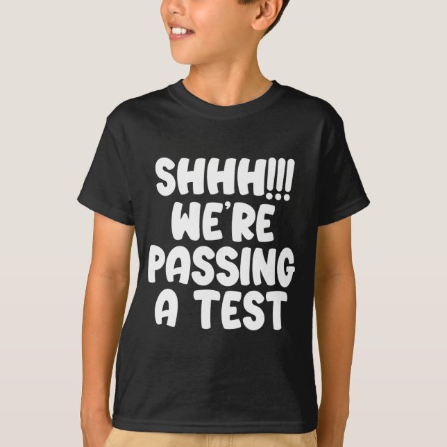 Camiseta Ping A Test Funny Test Day 2024 Test Teach (Anverso)