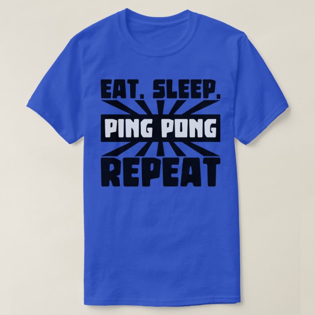 Camiseta Ping Pong (Diseño del anverso)