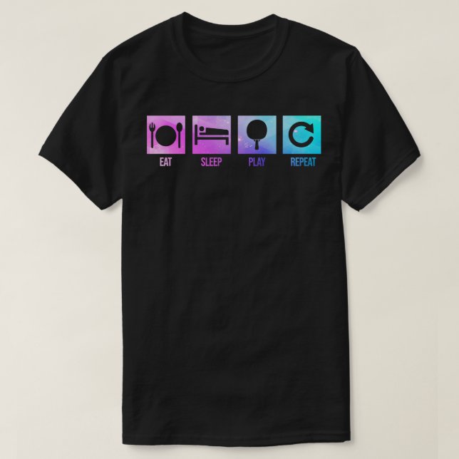 Camiseta ping pong 4 (Diseño del anverso)