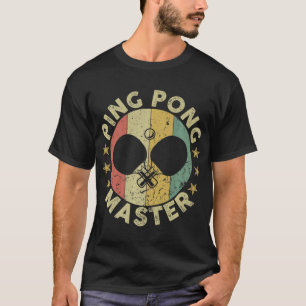 Camiseta Ping Pong Campeón de la Mesa de ping pong entrenad