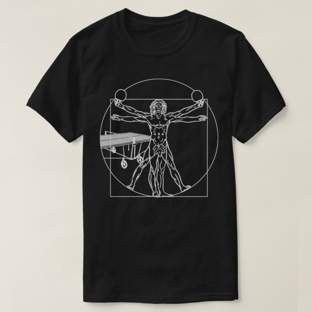 Camiseta Ping Pong da Vinc (Diseño del anverso)