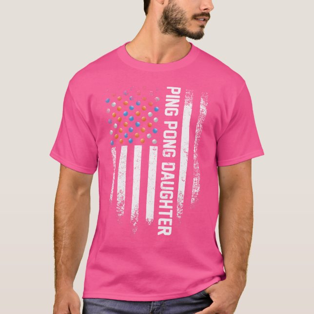 Camiseta Ping Pong Daughter Table Tenis (Anverso)