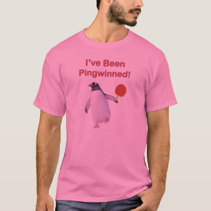 Camiseta Ping-pong del pingüino de Pingwinned