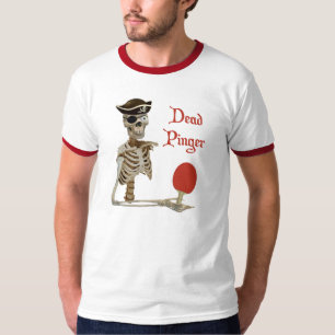 Camiseta Ping-pong del pirata del emisor de ultrasonidos