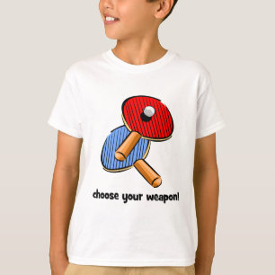 Camiseta ping-pong divertido