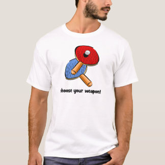 Camiseta ping-pong divertido
