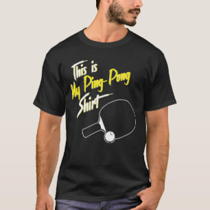 Camiseta Ping Pong Esto Es Mi Ping-Pong