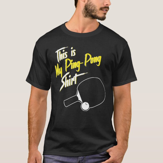 Camiseta Ping Pong Esto Es Mi Ping-Pong (Anverso)
