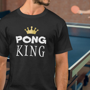 Camiseta PING PONG KING Gold Crown