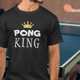 Camiseta PING PONG KING Gold Crown