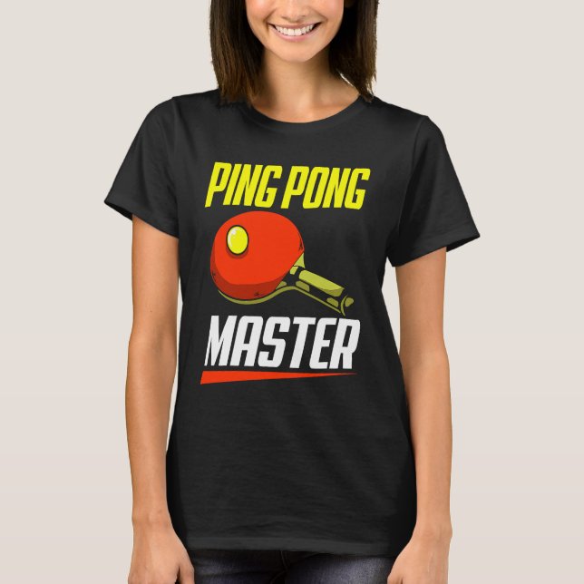 Camiseta Ping Pong Master (Anverso)
