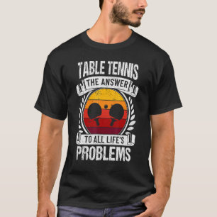 Camiseta Ping Pong Master Racket P
