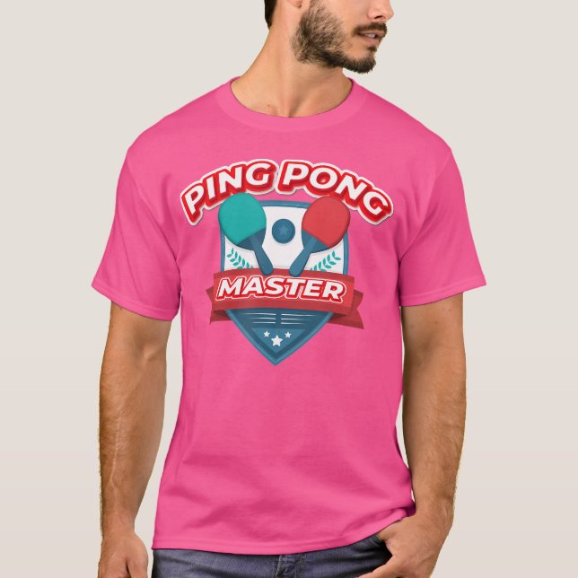 Camiseta Ping Pong Master Table Tennis (Anverso)