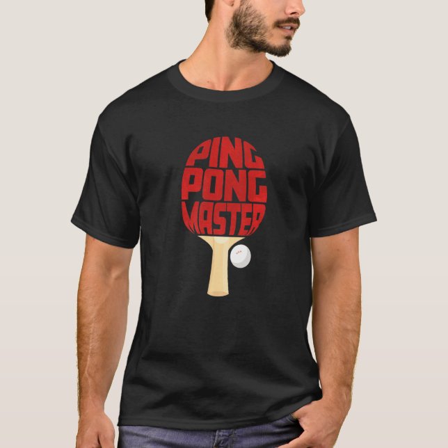 Camiseta Ping Pong Master Table Tennis (Anverso)