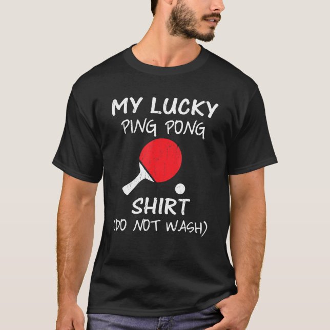 Camiseta Ping Pong - My Lucky Ping Pong (Anverso)