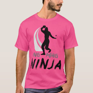 Camiseta Ping Pong Ninja Guay Hombres Mujeres Mesa de Tenis