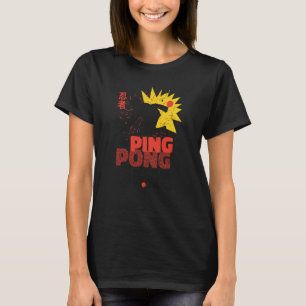 Camiseta Ping Pong Paddle Mesa de ping pong