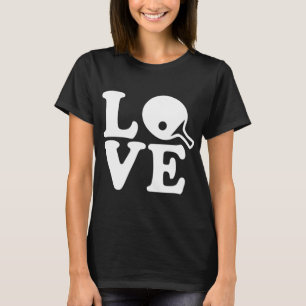 Camiseta Ping pong ping pong tenis amor