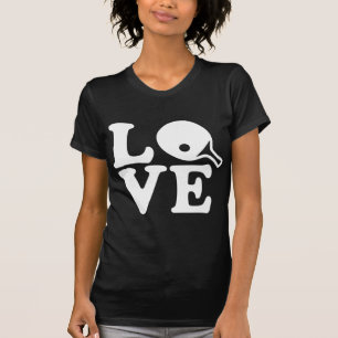 Camiseta Ping pong ping pong tenis amor