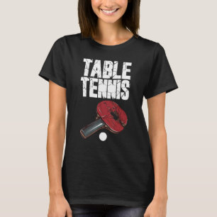 Camiseta Ping Pong Power Burst Mesa de Tenis Bat 3