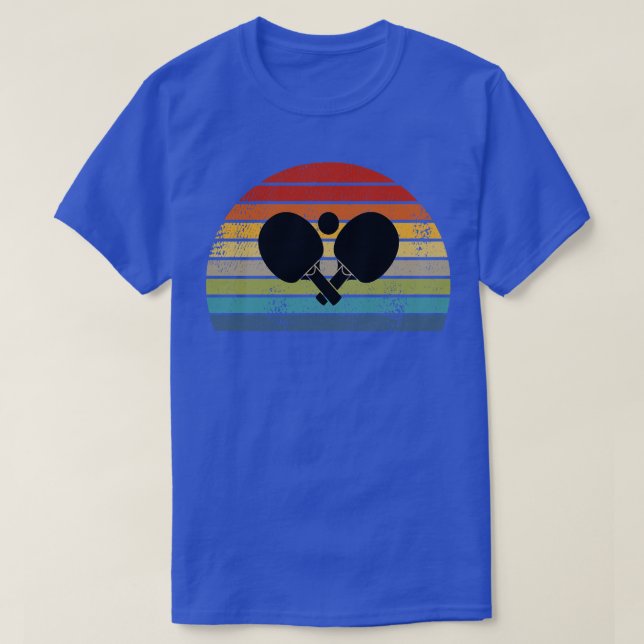 Camiseta Ping Pong Retro (Diseño del anverso)