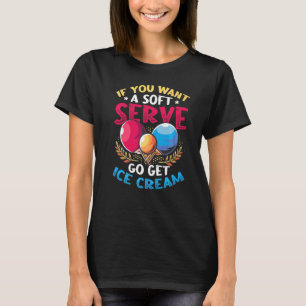 Camiseta Ping Pong Soft Serge Go Get Ice Cream Table Tennis