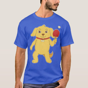 Camiseta Ping Pong Table Tennis Dueño De Perro Perro Mascot