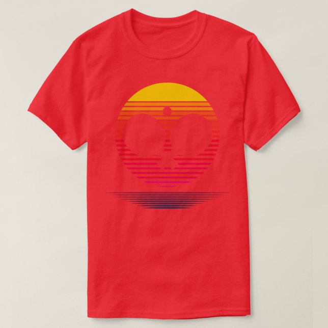 Camiseta Ping Pong Vaporwave (Diseño del anverso)
