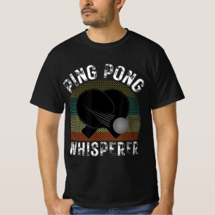 Camiseta Ping Pong Whisperer Fun Ping Pong Player Regalo