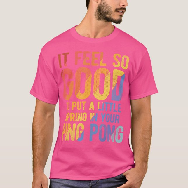 Camiseta Pingpong For Table Tennis (Anverso)