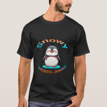 Camiseta pingüina