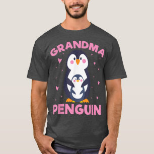 Camiseta Pingüino Abuela, pájaro emperador del mar